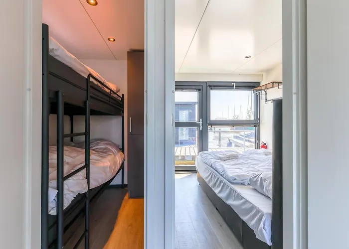 בקתה Tiny Houseboat Parel I - Airco