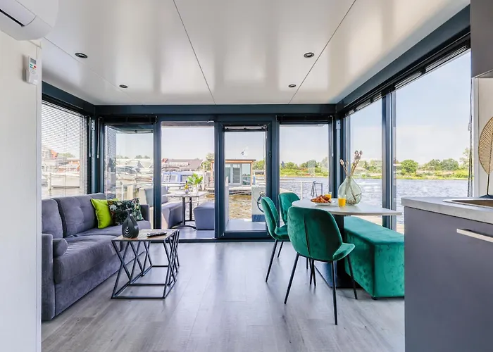 בקתה Tiny Houseboat Parel I - Airco Uitgeest
