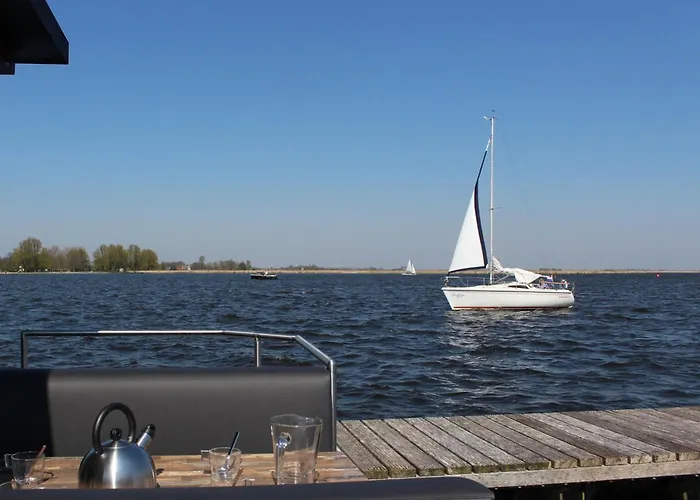 בקתה Tiny Houseboat Parel I - Airco Uitgeest